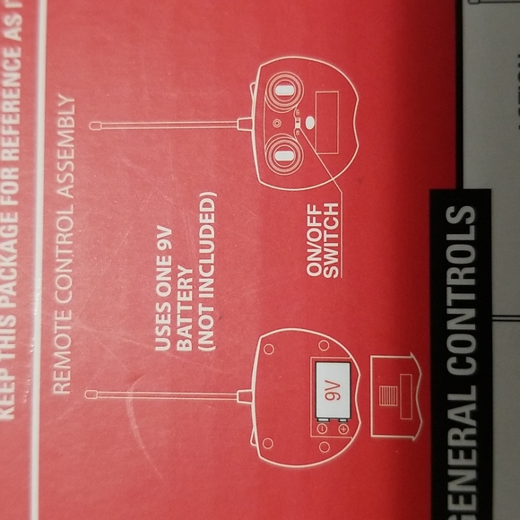 Black Series Radio Controlled 360 Rally Car Thunder Tumbler in red - Picture 7 of 10